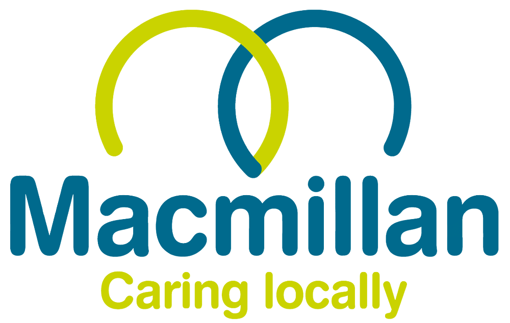 Macmillan caring locally logo